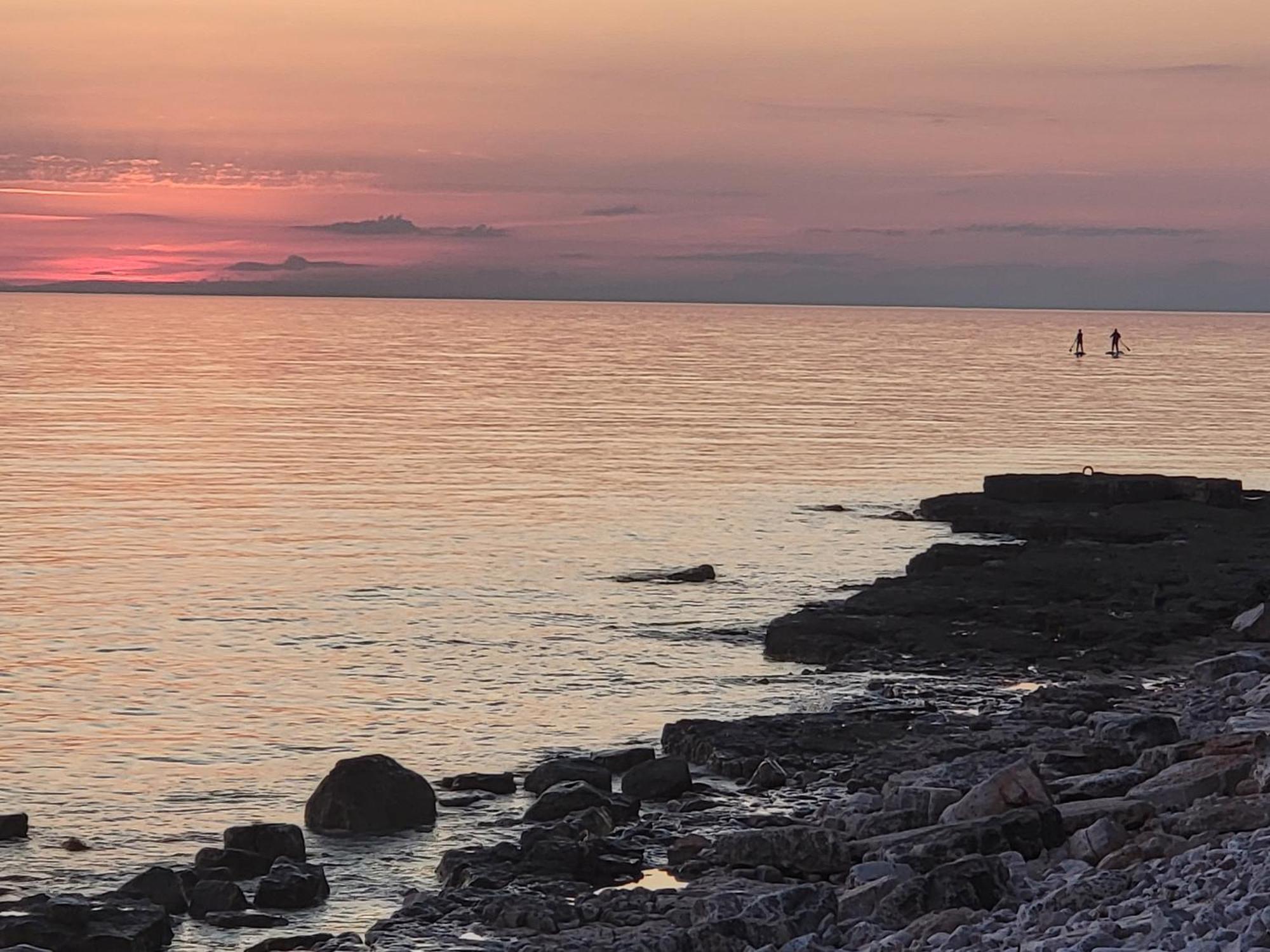 Villa Amore Radini Istrian Romantic Studio With Private Parking And Terrace Brtonigla Bagian luar foto